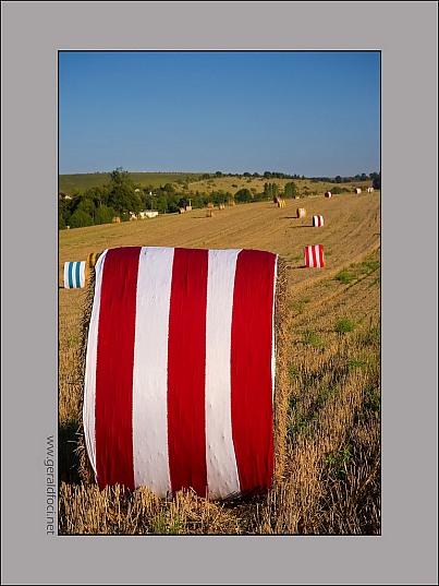 Ballots bandes color�es, rappel des voiles viking, l'exp�rience-test r�alis�e en septembre 2010