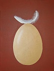 de la poule ou de l'oeuf? , par C�cile, de l'Atelier du Pommier, janvier 2005