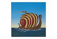 � Drakkar nage� Didier Isaac (Gisors, 27)