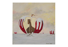 � Trou normand� Pr�paration landart viking 911-2011 : Didier Isaac (Gisors, 27)