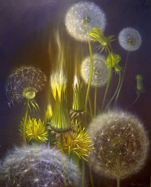 dandelion, a version of "Life" with dandelions