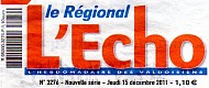 L'Echo Le r�gional, hebdomadaire du Val d'Oise